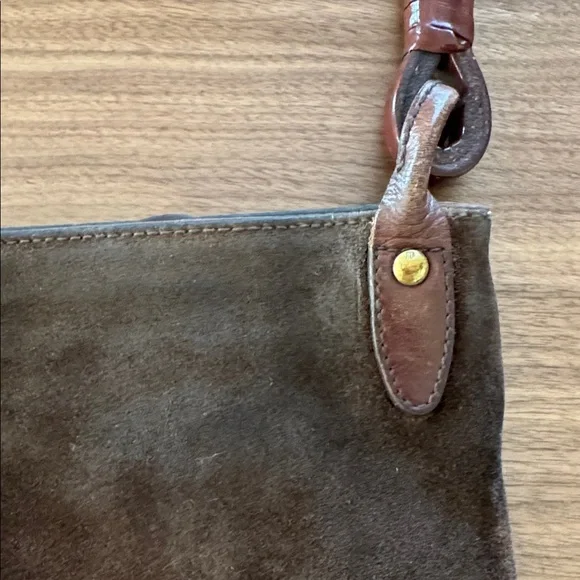 Vintage rare Ralph Lauren Suede bag - Picture 7 of 14